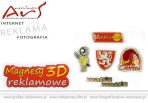 magnesy 3D zalewane żywicą Agencja Reklamowa ARS NOMINEM Kraków, Warszawa, magnesy zalewane żywicą z logo, magnesy przestrzenne zalewane żywicą, magnesy reklamowe zalewane żywicą.
