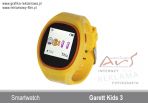 Agencja Reklamowa Ars Nominem Kraków, Warszawa, zegarek elektroniczny, smartwatch dziecięcy garett kids3