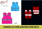 Agencja Reklamowa ARS NOMINEM Kraków, Warszawa, kamizelka odblaskowa dla dzieci,  kamizelka odblaskowa dziecięca, kamizleka odblaskowa z logo, kamizelka odblaskowa z nadrukiem, dziecięca kamizelka odblaskowa z logo