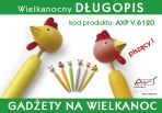 Agencja reklamowa ARS NOMINEM Kraków, Warszawa, długopis wielkanocny, długopisy reklamowe na wielkanoc, długopisy z logo na wielkanoc, świąteczne długopisy z logo