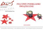 Agencja Reklamowa ARS NOMINEM Kraków, Warszawa,  podładki pod kubek z logo, podkładki pod szklankę z logo, świąteczna serwetka reklamowa, świąteczne serwetki z logo, świąteczna podkładka z logo