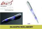 długopis świecący Agencja Reklamowa ARS NOMINEM Kraków, Warszawa świecące długopisy, migające długopis, długopis z podświetleniem, podświetlony długopis
