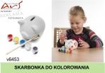 Agencja Reklamowa Ars Nominem Kraków, Warszawa poleca skarbonka do kolorowania, skarbonka do malowania, skarbonka dla dzieci, skarbonki z logo,