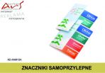 Agencja Reklamowa ARS NOMINEM Kraków, Warszawa, zmaczniki samoprzylepne, znaczniki samoprzylepne z logo, karteczki memo z logo, zaznaczniki z logo,