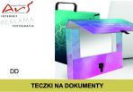 Agencja Reklamowa Ars Nominem Kraków, Warszawa poleca teczki na dokumenty, teczki z rączką, teczki na dokumenty reklamowe, teczki na dokumenty produkcja