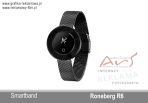 Agencja Reklamowa Ars Nominem Kraków, Warszawa zegarek, smartwatch, bransoletka sportowa, smartband ronenberg r6