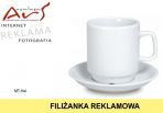 Agencja reklamowa ARS NOMINEM Kraków, Warszawa, filiżanka reklamowa, filiżanki reklamowe, filiżanki z nadrukiem, filiżanki z logo, filiżanka z logo