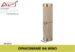 Agencja reklamowa ARS NOMINEM Kraków, Warszawa, opakowanie na wino, tekstylia do wina, tekstylne opakowania reklamowe, tekstylne opakowania na wino, opakowanie na butelkę, drewniane opakowanie na wino, drewniane opakowania, drewniane opakowania na wino