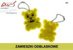 Agencja Reklamowa ARS NOMINEM Kraków, Warszawa, brelok odblaskowy miś, brelok odblaskowy miś z logo, brelok miś z logo, brelok miś z nadrukiem, brelok odblaskowy misiek, brelok odblaskowy misiek z andrukiem