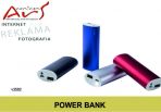 power bank Agencja Reklamowa ARS NOMINEM Kraków, Warszawa, ładowarka power bank, ładowarka 2200 mah