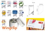 Agencja Reklamowa Ars Nominem, klipy do papieru, Marclip, Cornerclip, Wingclip, aXionclip