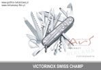 Agencja Reklamowa ARS NOMINEM Kraków, Warszawa scyzoryk Victorinox, nóż Victorinox, scyzoryk szwajcarski, swiss champ