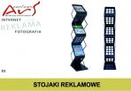 Agencja reklamowa ARS NOMINEM Kraków, Warszawa, stojak na ulotki criss cross, scianka prosta fabric classic, scianka prosta magnetic, ścianki wystawiennicze, elementy targowe, zabudowa stoiska, stojaki na ulotki