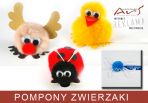 Agencja Reklamowa ARS NOMINEM Kraków, Warszawa, pompony, pompon, pompony reklamowe, pompony z logo, pompony z logotypem, pomponiki reklamowe, pompony reklama, mini maskotki, pianki reklamowe, czupurki, e małpki, boye reklamowe, pompony disco, pompony