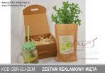 Zestaw ekologiczny z miętą Agencja Reklamowa Ars Nominem Kraków, Warszawa poleca rośliny reklamowe, zestaw ekologiczny z miętą, gbr-eu-zem